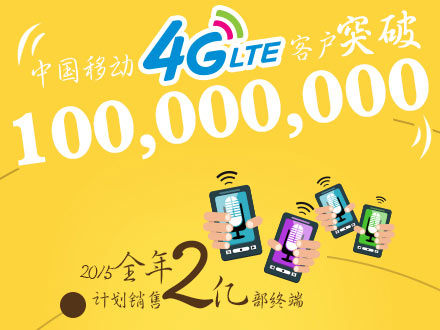 中移動4G用戶破億，70萬釘子戶無法升4G