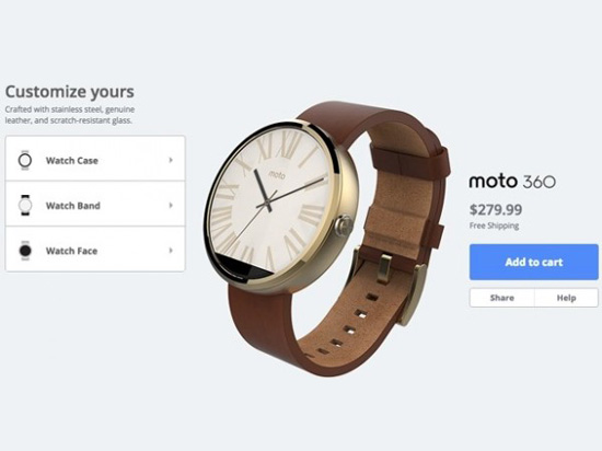 價格良心，Moto 360頂級版也就1800元