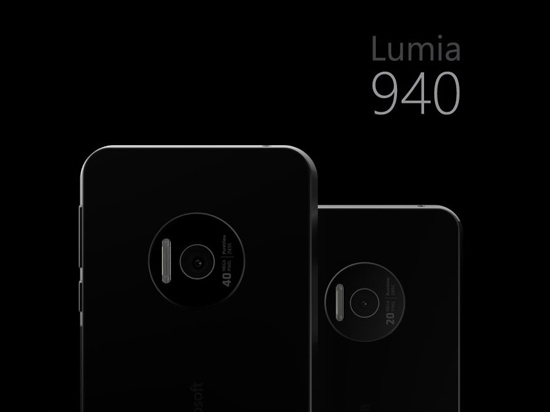 4000萬像素+無邊框，微軟Lumia 940概念圖曝光