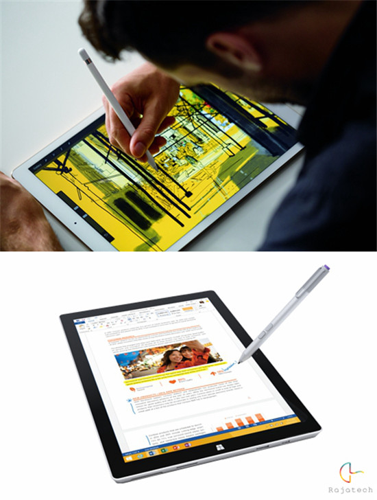 全面抄襲or超越？iPad Pro對(duì)比Surface Pro 3