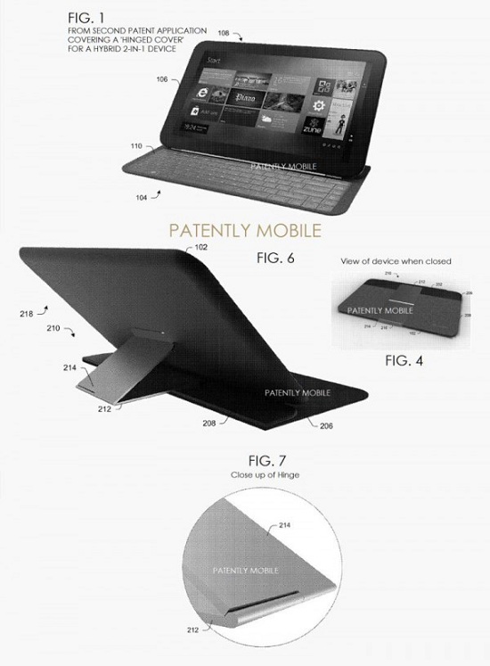 專利曝光：Surface平板電腦新鍵盤？