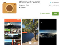 谷歌發(fā)布新應(yīng)用，可使手機(jī)變VR相機(jī)