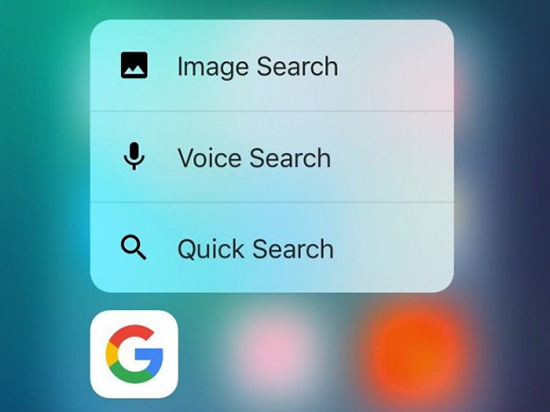 戰(zhàn)術(shù)滲透？新Google應(yīng)用將全面支持3D Touch