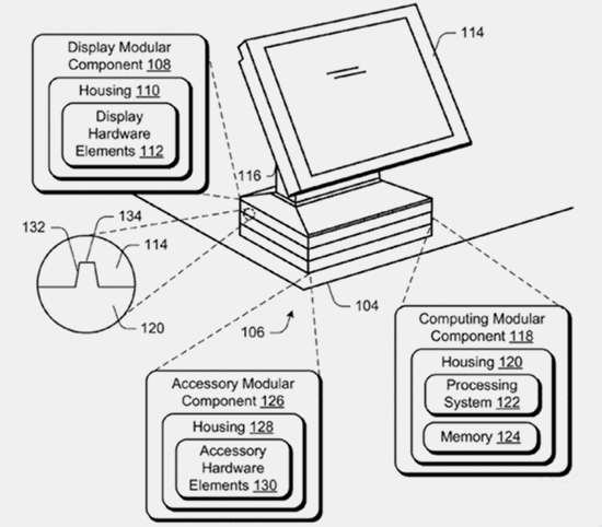 微軟PC模塊化專利曝光：像樂高一樣拼裝你的Surface