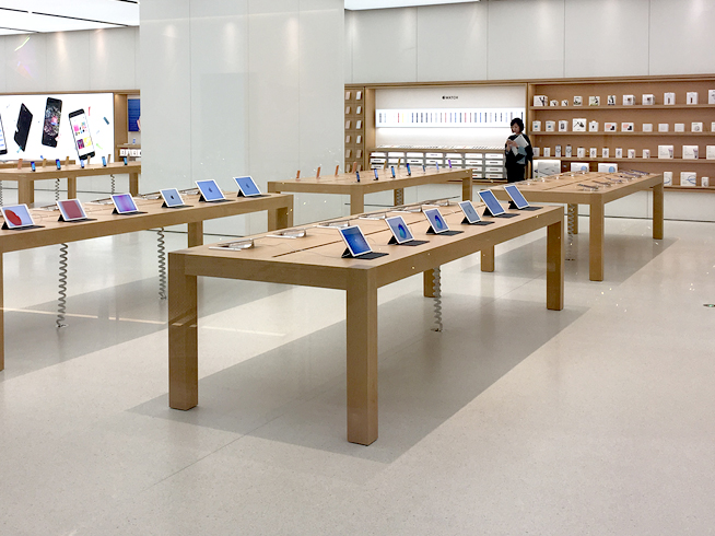 廣州第二家Apple Store探營：新設(shè)計 開業(yè)送T恤