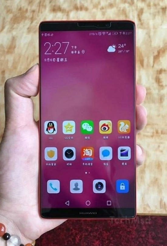 比iPhone X更好用？華為Mate 10正面外觀曝光：屏占比讓人沸騰