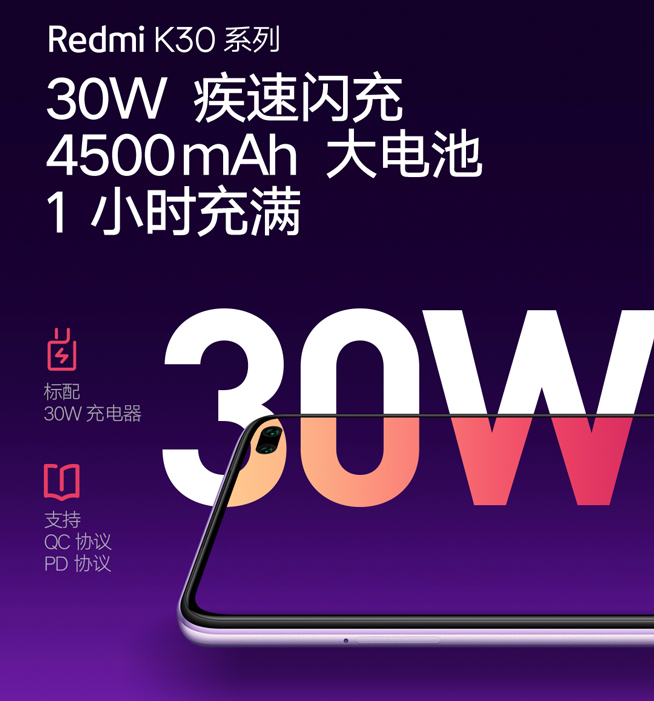 不止驍龍765G Redmi K30系列還要首發(fā)索尼6400萬鏡頭