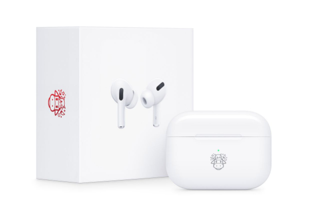 寓意新年牛上加牛接地氣！蘋(píng)果推出AirPods Pro牛年限量款